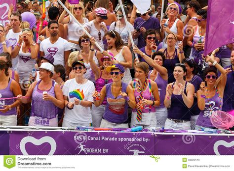 amsterdam gay pride 2014 editorial stock image image of entertainment 48023119