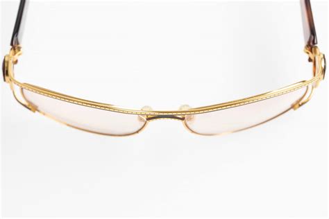 Gold Vintage Fendi Eyeglasses Sunglasses Tortoise Shell