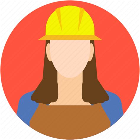 Architect Avatar Female Architect Female Engineer Worker Icon