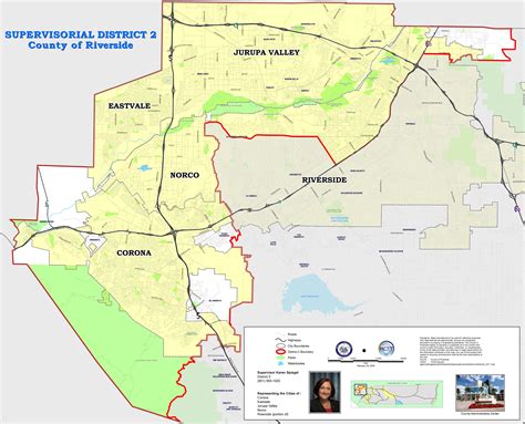 District Map Board Of Supervisors Riverside County