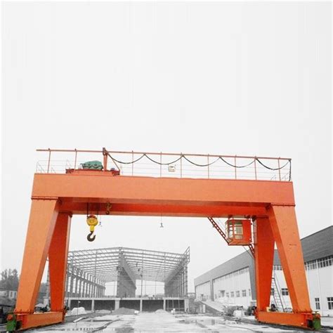 China Double Girder Heavy Duty Gantry Crane 50t Manufacturers And
