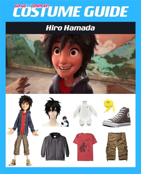 Hiro Hamada Costume From Big Hero 6 Diy Guide For Cosplay And Halloween Disney Cosplay Disney