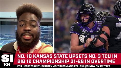 Kansas State Shocks TCU In Big Championship One News Page VIDEO