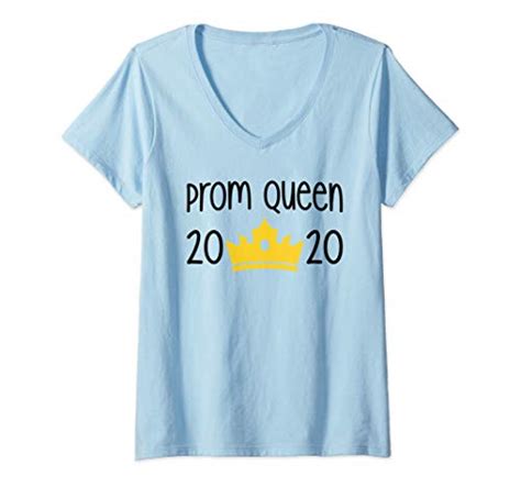 Prom 2020 Shirts Womens Prom Queen Prom 2020 Graduation Celebration