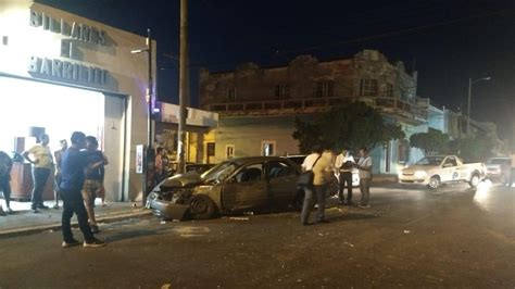 Aparatoso Choque En La Aquiles Serdán En Mazatlán