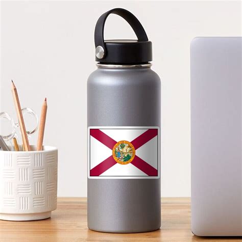 Florida State Flag Stickers Ts And Other Products Sticker For Sale