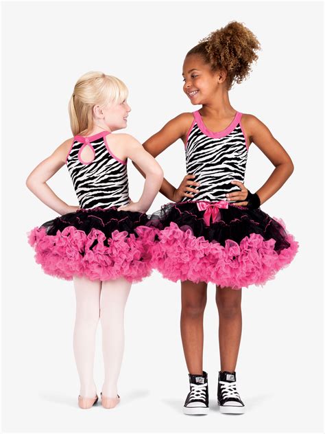 Girls Tank Tutu Costume Dress Dresses La Petite Ballerina SK DiscountDance Com