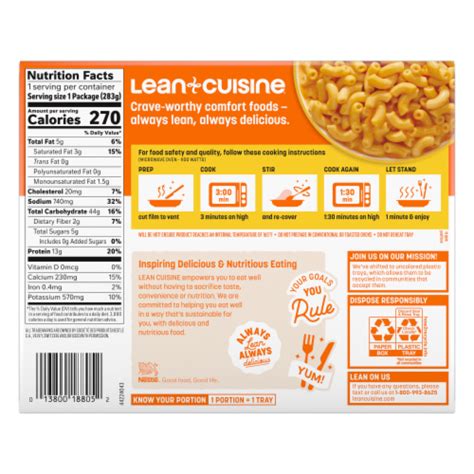 Lean Cuisine® Comfort Cravings Macaroni And Cheese Frozen Meal 10 Oz