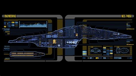 Star Trek Uss Voyager Blueprints