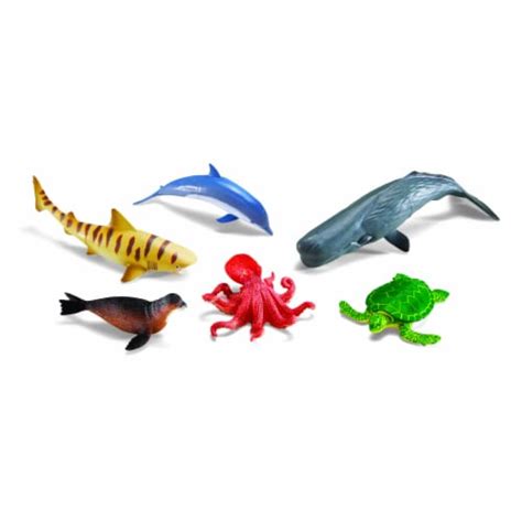 Learning Resources Jumbo Ocean Animals 6 Pc Qfc