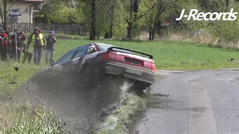 Watch A Bunch Of Rally Cars Crash Into A Ditch The Drive