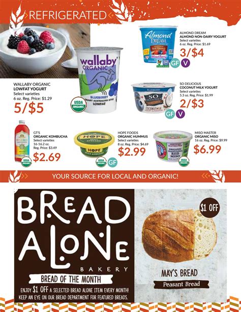 The banned list » food & product manual; Honest Weight Food Co-op Great Deals Sales Flyer - organic ...