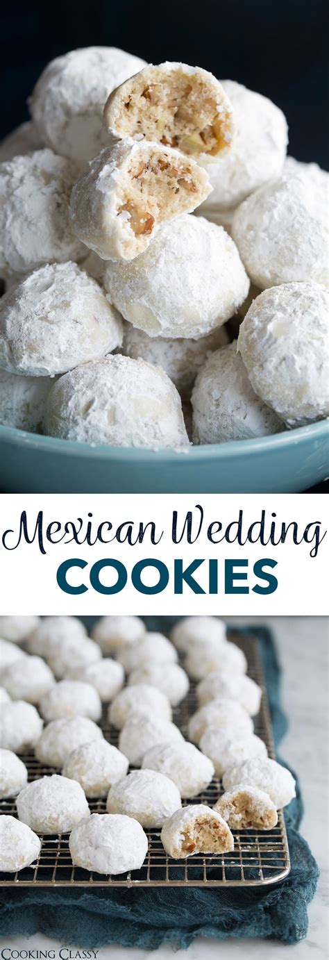 Easy mexican wedding cookies recipe. Mexican Christmas Cookies Recipe - Mexican Wedding Cookies ...