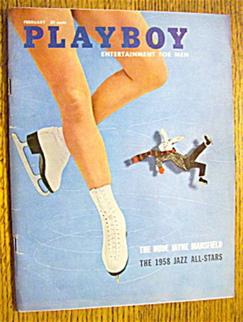 Playboy Magazine February 1958 Jayne Mansfield Nude