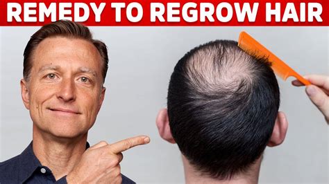 How To Regrow Hair The Two Causes Of Hair Loss Dr Berg Youtube
