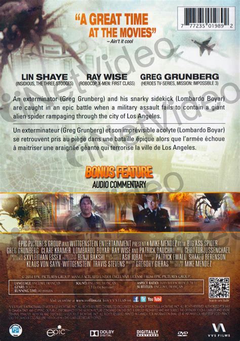 Big Ass Spider Bilingual On Dvd Movie