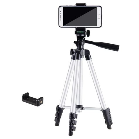 150cm Smartphone Camera Tripod With Phone Holder Portable Tripod Camera
