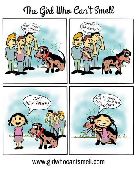 Stinky Dogs Are Not A Problem For Me Anosmia Webcomic Stinky Dog I