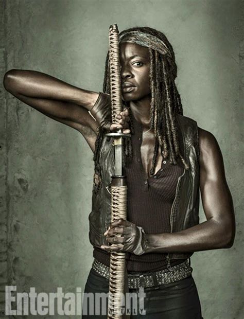 Entertainment Weekly Portraits ~ Michonne The Walking Dead Photo