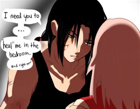 Itachi Needs Sakura To Heal Himin The Bedroom Anime Naruto