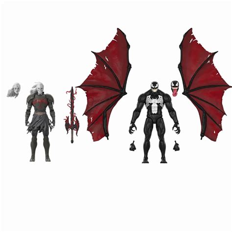 Marvel Legends 2022 60th Anniversary King In Black Knull And Venom Wings