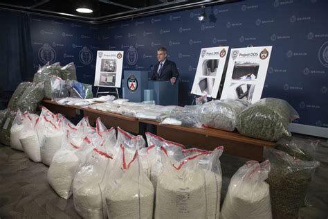 Toronto Police Seize 17 Million In Drugs During History Making Bust