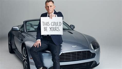 And this lot is a photo of the car with daniel craig,. This is how you can bring Daniel Craig's personal Aston ...