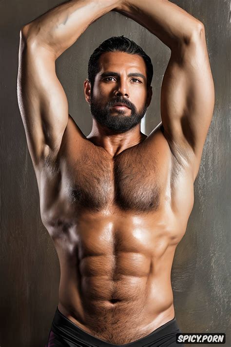 Image of xolo maridueña naked sweaty muscle working out spicy porn