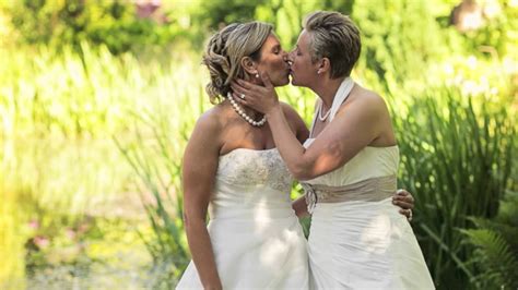 Lesbian Wedding Nadine And Verena Youtube