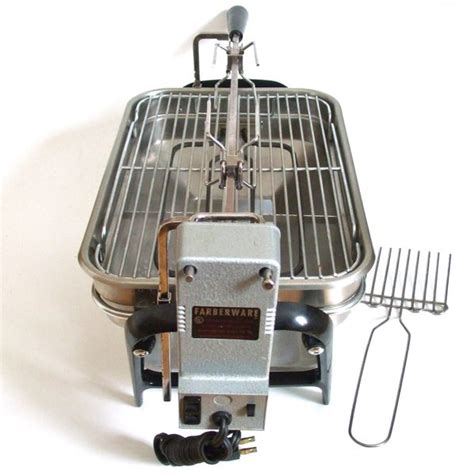 Farberware Open Hearth Electric Broiler Rotisserie Indoor Grill Model