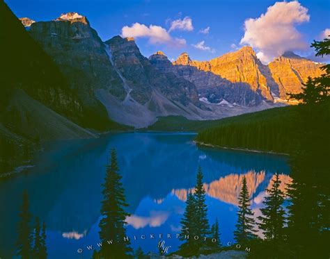 Free Wallpaper Background Scenic Moraine Lake Sunrise Banff National