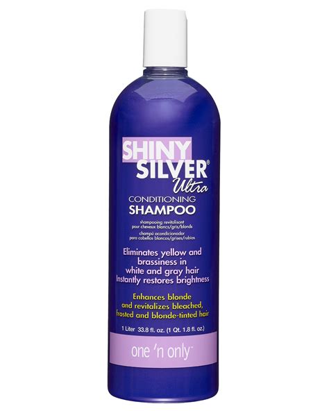 Shiny Silver Ultra Conditioning Shampoo One N Only Hair