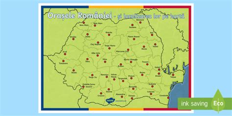 Harta unităţilor geologice precarpatice (de vorland). Harta Romaniei Contur A4 | Harta