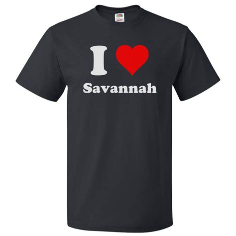 i heart savannah t shirt i love savannah tee t