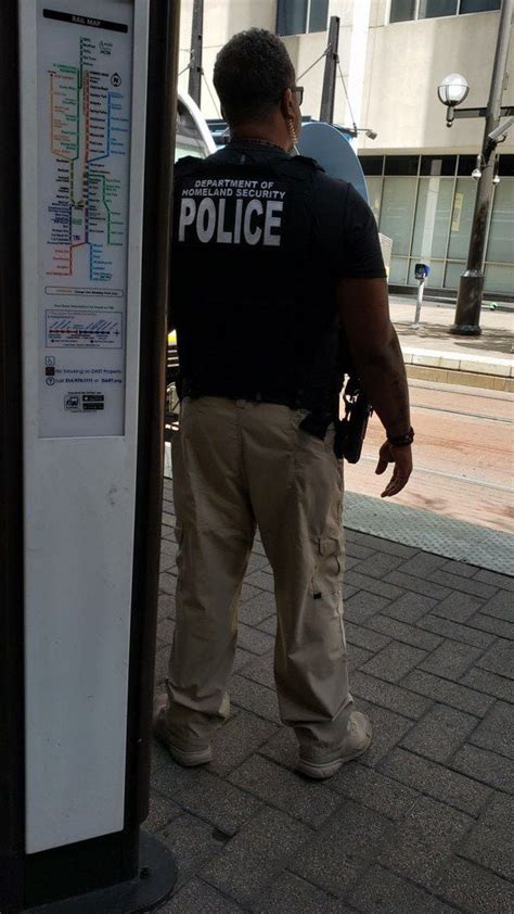 What Are Homeland Security Agents Doing On Dart Trains And Platforms