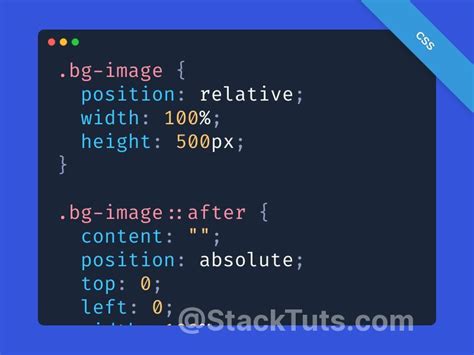 How To Fix Background Image Inside Div In Css Stacktuts