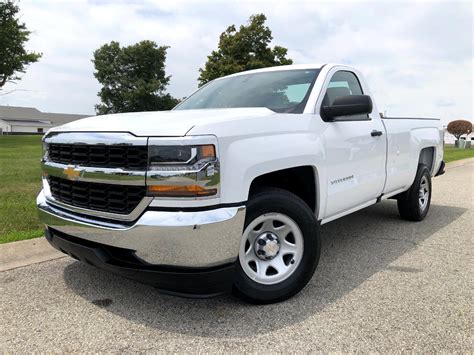 Used 2018 Chevrolet Silverado 1500 Work Truck Long Box 2wd For Sale In