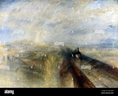 Turner Joseph Mallord William Rain Steam And Speed The Great