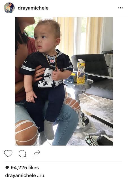 Draya Michele Shares First Photos Of Baby Jru