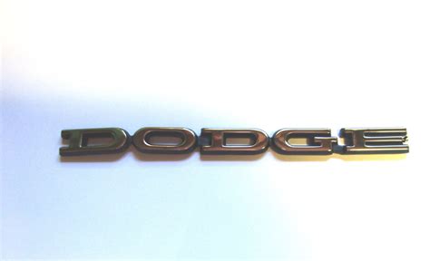 Dart Dodge Hood Trunk Emblem