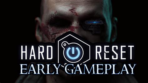 Hard Reset Redux Exclusive Pre Release Gameplay Youtube