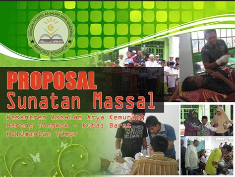 Proposal Sunatan Massal Ponpes Assalam Kutai Barat 2015 Yayasan