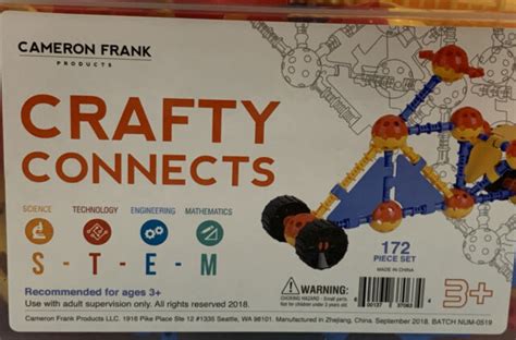 Crafty Connects Stem Toys Building Set Tinker And Take Apart To Spark