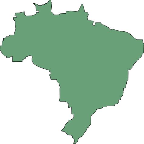 Download Brazil Map South America Royalty Free Vector Graphic Pixabay