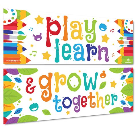 Buy Sproutbrite Classroom Decorations Banner And Poster For Teachers
