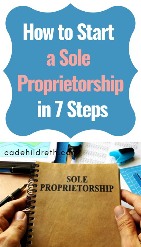 How To Start A Sole Proprietorship In 7 Wildly Easy Steps Artofit
