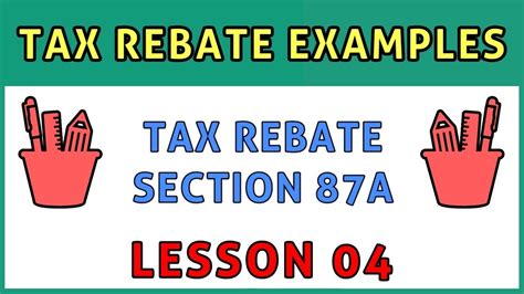 Taxation Rebate
