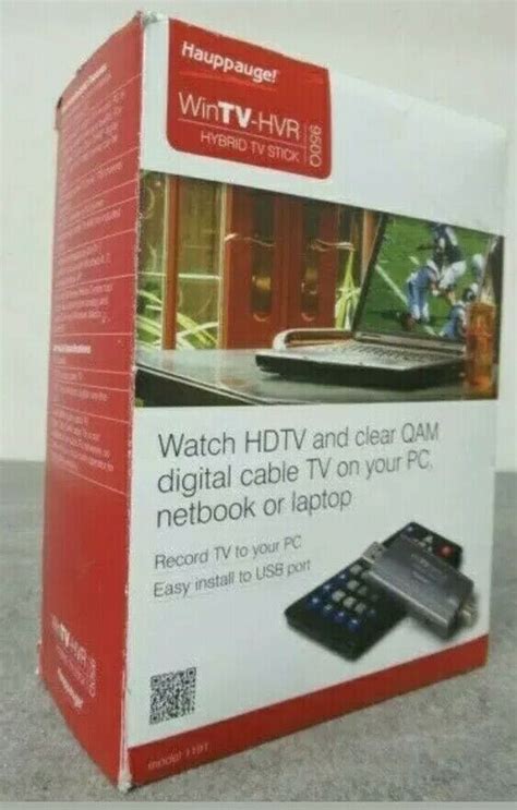 Hauppauge 1191 Wintv Hvr 950q Usb Tv Tuner New Open Box Ebay