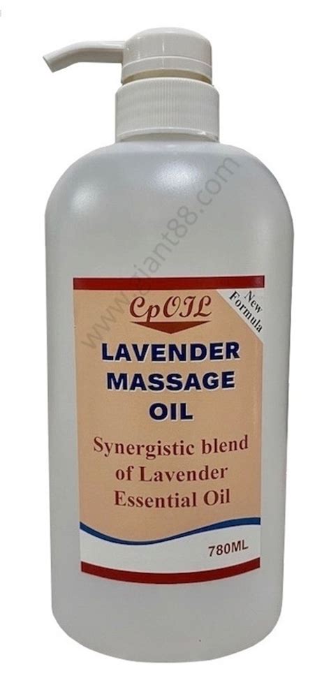 Cpoil Lavender Massage Oil New Formula Cte Marketing