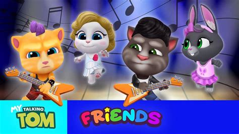 Rockntom 🎸 Talking Tom Plays Music And Dances Are You Ready To